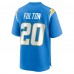 Игровая джерси Kristian Fulton Los Angeles Chargers Nike  Game -  Powder Blue