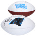Luke Kuechly Carolina Panthers Autographed Fanatics Authentic Franklin White Panel Football Luke Kuechly Carolina Panthers Autographed Fanatics Authentic Franklin White Panel Football