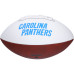 Luke Kuechly Carolina Panthers Autographed Fanatics Authentic Franklin White Panel Football