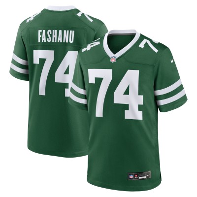 Игровая джерси Olu Fashanu New York Jets Nike 2024 NFL Draft First Round Pick Player Game - Gotham Green