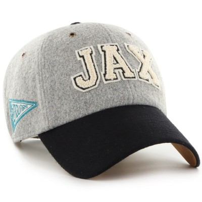 Бейсболка Unisex Jacksonville Jaguars Stoney Clover Lane x 47 Gray/Black Block Clean Up