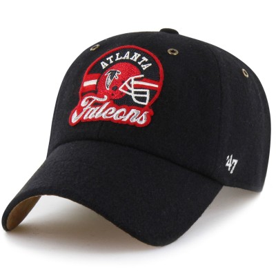 Бейсболка Unisex Atlanta Falcons Stoney Clover Lane x 47 Black Field Goal Clean Up