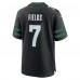 New York Jets Justin Fields Nike Stealth Black Game Jersey