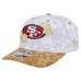 Бейсболка San Francisco 49ers New Era White/Gold AAPI Apex Collection Floral 9SEVENTY Stretch-Snap