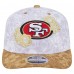 Бейсболка San Francisco 49ers New Era White/Gold AAPI Apex Collection Floral 9SEVENTY Stretch-Snap