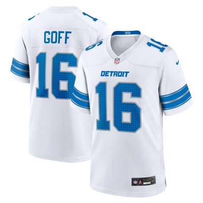 Игровая джерси Jared Goff Detroit Lions Nike Game - White
