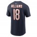 Футболка Caleb Williams Chicago Bears Nike 2024 NFL Draft First Round Pick Name & Number - Navy