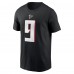 Футболка Michael Penix Jr. Atlanta Falcons Nike 2024 NFL Draft First Round Pick Name & Number - Black
