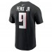 Футболка Michael Penix Jr. Atlanta Falcons Nike 2024 NFL Draft First Round Pick Name & Number - Black