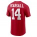 Футболка Ricky Pearsall San Francisco 49ers Nike 2024 NFL Draft First Round Pick Name & Number - Scarlet