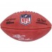 Мяч американского футбола NFL Brian Robinson Jr. Washington Commanders Autographed Authentic Wilson Duke Full Color