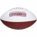 Мяч американского футбола NFL Brian Robinson Jr. Washington Commanders Autographed Authentic Franklin