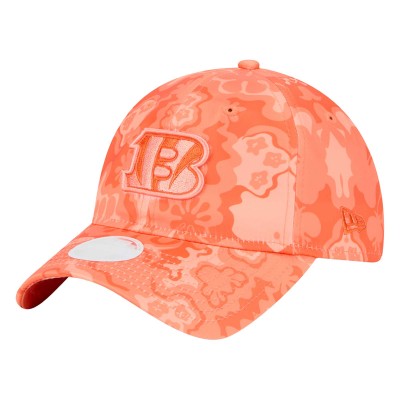 Бейсболка Женская Cincinnati Bengals New Era Orange Trippy 9TWENTY