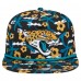 Jacksonville Jaguars New Era Black Wakey Wakey Golfer Snapback Hat