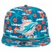 Бейсболка Miami Dolphins New Era Aqua Wakey Wakey Golfer