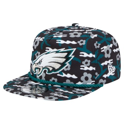 Бейсболка Philadelphia Eagles New Era Wakey Wakey Golfer - Black