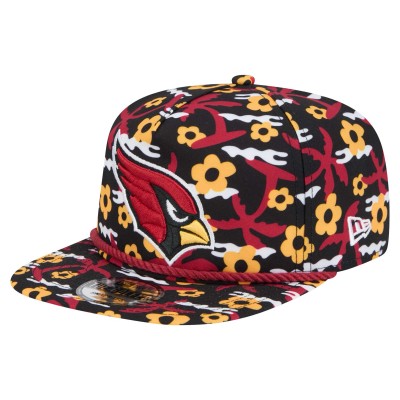 Arizona Cardinals New Era Black Wakey Wakey Golfer Snapback Hat