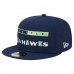 Бейсболка Seattle Seahawks New Era College Navy Ransom 59FIFTY Бейсболка Seattle Seahawks New Era College Navy Ransom 59FIFTY
