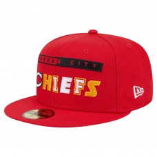 Бейсболка Kansas City Chiefs New Era Ransom 59FIFTY - Red
