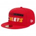 Бейсболка Kansas City Chiefs New Era Ransom 59FIFTY - Red