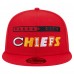 Бейсболка Kansas City Chiefs New Era Ransom 59FIFTY - Red