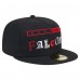 Бейсболка Atlanta Falcons New Era Black Ransom 59FIFTY