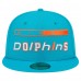 Бейсболка Miami Dolphins New Era Aqua Ransom 59FIFTY Fitted