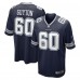 Игровая джерси Tyler Guyton Dallas Cowboys Nike 2024 NFL Draft First Round Pick Player Game - Navy