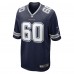 Игровая джерси Tyler Guyton Dallas Cowboys Nike 2024 NFL Draft First Round Pick Player Game - Navy