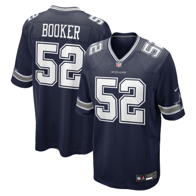 Джерси Dallas Cowboys Tyler Booker Nike Navy Team Game