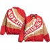 Кофта на молнии San Francisco 49ers Chalk Line Saw Blade Quilted Puffer - Scarlet/Gold