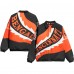 Кофта на молнии Cincinnati Bengals Chalk Line Saw Blade Quilted Puffer - Black/Orange