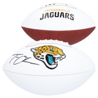Trevor Lawrence Jacksonville Jaguars Autographed Fanatics Authentic Franklin White Panel Football