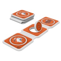 Denver Broncos Keyscaper White 3-in-1 Foldable Charger