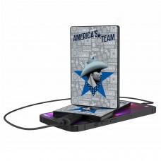 Dallas Cowboys Keyscaper Black 2500 mAh Illustrated Credit Card Powerbank