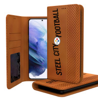 Чехол для Samsung Pittsburgh Steelers Keyscaper Brown