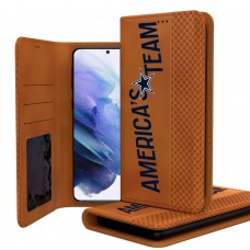 Dallas Cowboys Keyscaper Brown Galaxy Folio Case