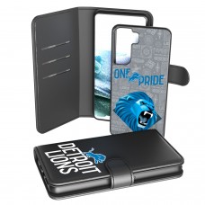 Detroit Lions Keyscaper Black Galaxy Wallet Case