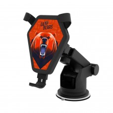 Chicago Bears Keyscaper Black Wireless Car Charger