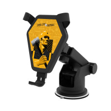 Pittsburgh Steelers Keyscaper Black Wireless Car Charger