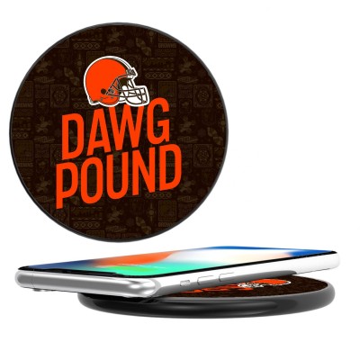Cleveland Browns Keyscaper Black Illustrated Wireless Charger