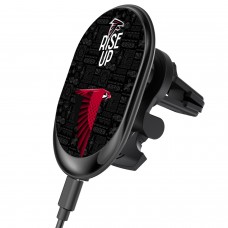 Atlanta Falcons Keyscaper Black Wireless Magnetic Car Charger