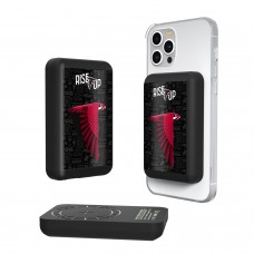 Atlanta Falcons Keyscaper Black 5000mAh Wireless Magnetic Power Bank