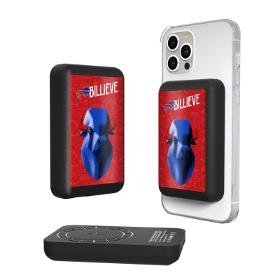Buffalo Bills Keyscaper Black 5000mAh Wireless Magnetic Power Bank