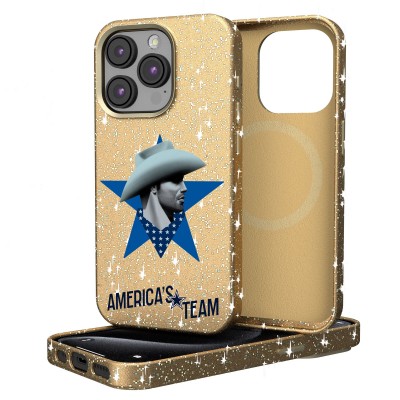Dallas Cowboys Keyscaper Gold 2024 Illustrated Limited Edition Bling iPhone Case