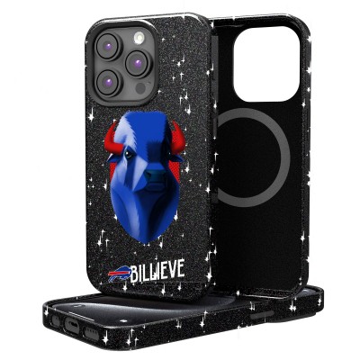 Buffalo Bills Keyscaper Black 2024 Illustrated Limited Edition Bling iPhone Case