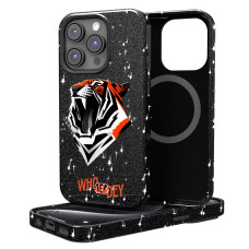 Чехол для iPhone Cincinnati Bengals Keyscaper Black 2024 Illustrated Limited Edition Bling Чехол для iPhone Cincinnati Bengals Keyscaper Black 2024 Illustrated Limited Edition Bling