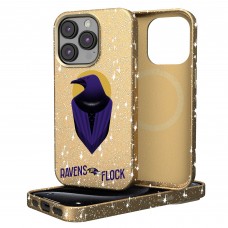 Baltimore Ravens Keyscaper Gold 2024 Illustrated Limited Edition Bling iPhone Case