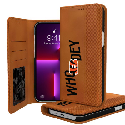 Чехол для iPhone Cincinnati Bengals Keyscaper Brown
