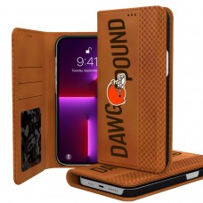 Cleveland Browns Keyscaper Brown iPhone Folio Case